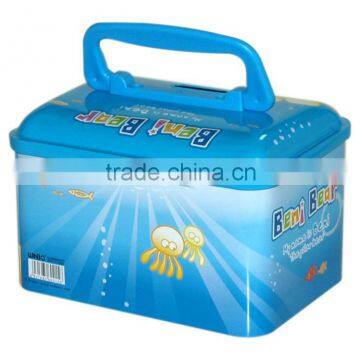 Metal Money Tin Box,coin Bank photo-4