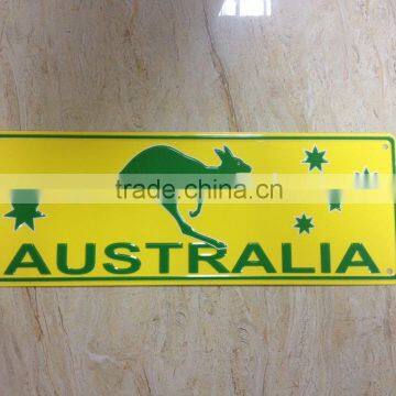 Custom Australian license plate,car number plate