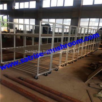 7 Tiers Black Greenhouse Mushroom Wire Rack