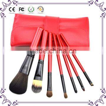 High cost-effective 7pcs professional makeup brushes good quality cosmetics makeup brush set