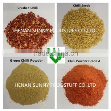 2016 New Crop Green Chilli Powder