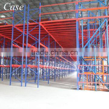 upright beam of steel pallet rack