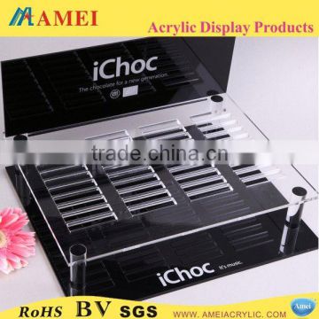 201 5hot acrylic chocolate display counters with best quality