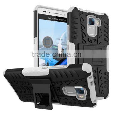 For HUAWEI HONOR 7 PLK-TL01H Armor CASE Heavy Duty Hybrid Rugged TPU Impact Kickstand Hard Cover ShockProof Case photo-3