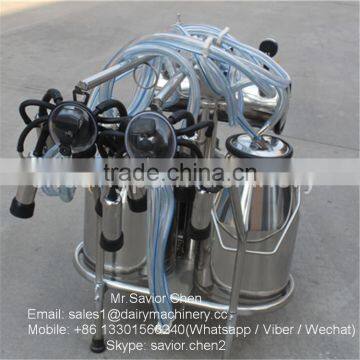 Gasoline Power Single Cow Portable Milking Machine For Sale photo-4