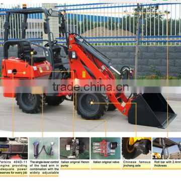 Best price Chinese wheel loader quick-hitch JOYSTICK with CE