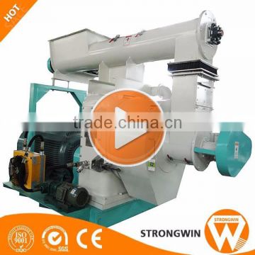 Hot Selling Strongwin ring die industrial biomass wood pellet machine for sale