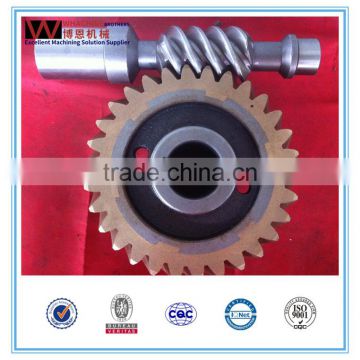 Customized oem spur ring worm bevel gear made by WhachineBrothers ltd.