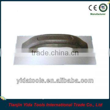 Plastic handle plastering trowels