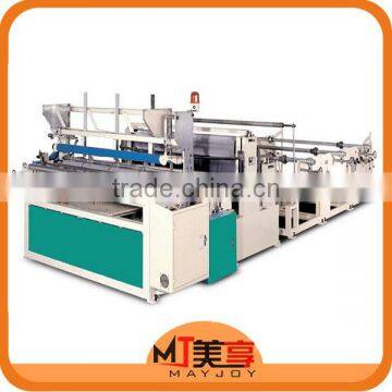 New Hot Sale Toilet Paper Production Plant,Toilet Paper Rewinding and Drilling Machine,Small Toilet Paper Roll Making Machine photo-2