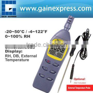 Pocket Hygro-thermometer for RH, DB and External Temp C/F