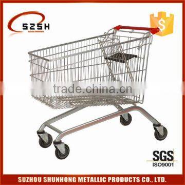 4 wheels shopping trolley