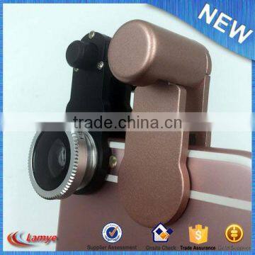 Universal Clip 3 IN 1 Mobile Phone Camera Lens Factory Price 0.67x Wide Angle / Fisheye 180 / Macro Selfie Lens photo-5