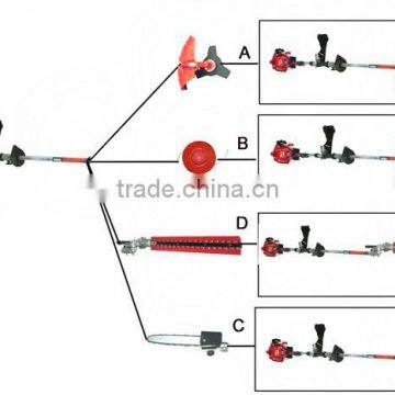 52 cc Multi Function Cutter Petrol Chainsaw,Strimmer,Hedge Trimmer,Extension 4 In1 photo-3