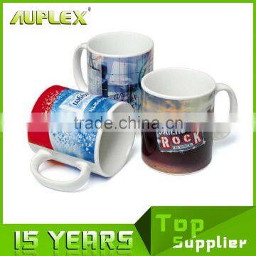 China Cheap Wholesale 110z Hot Top Grade Washing Machine Resistance Blank Plain White Sublimation Ceramic Coffee Mugs photo-3