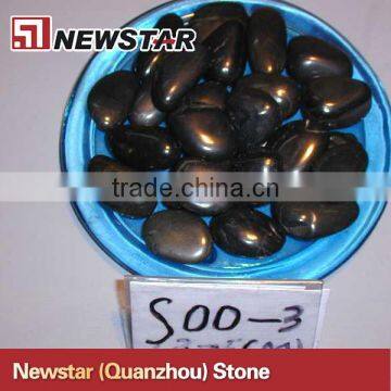 Newstar natural black river rocks