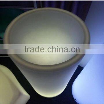 For Bar Use PE Wine Bucket/Plastic Round LED Ice Bucket photo-6