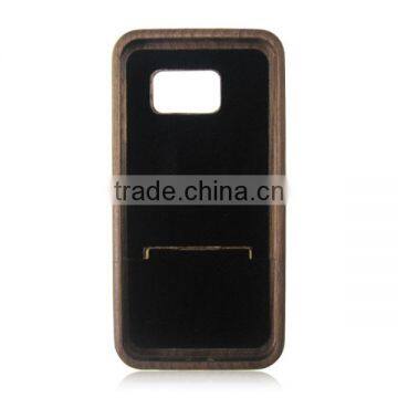 2017 Custom Design Wood Phone Case ,up and Down Card Shell for Samsung S6 photo-2