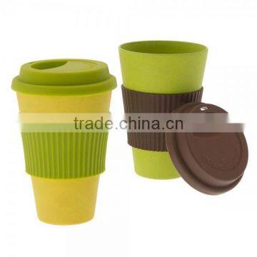 High Quality Bamboo Fiber Tumblers of 2pcs Set