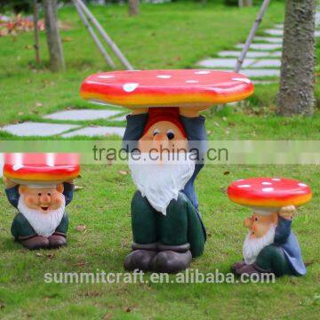 Weather resistance resin elf garden statues