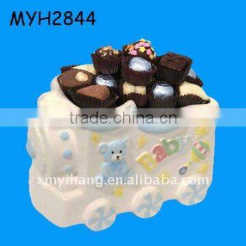 2012 fashion baby boy ceramic gifts chocolate pot