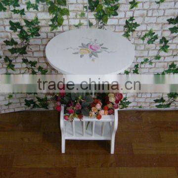 Modern Round Nesting Wooden Coffee Tables photo-3