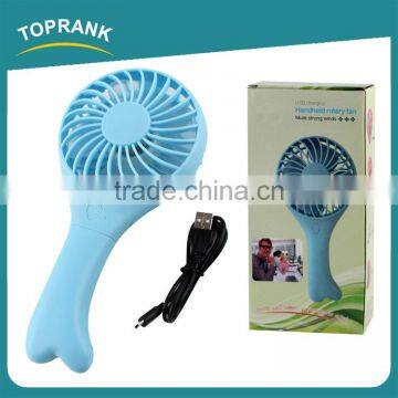 Multi-Functional Mini Portable Handheld Rotary Fan Goldfish Electrical Table Folding USB Rechargeable Mini Hand Fan photo-5