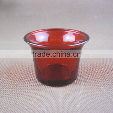 50ml Red Glass Candle Jar Candle Holder Jar photo-3