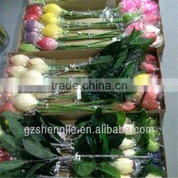 Making Flower Silk Rose Artificial Rose Single Rose Flower photo-2