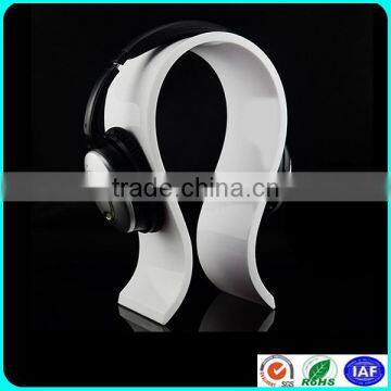 Customized Black Acrylic Earphone Headset Headphone Display Stand for Sale photo-6