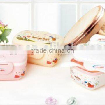 Plastic large rectangular oval double lunch boxes/Insulation boxes