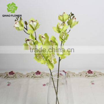 Wholesale Real Touch Latex Orchid Artificial Cymbidium Orchids photo-3