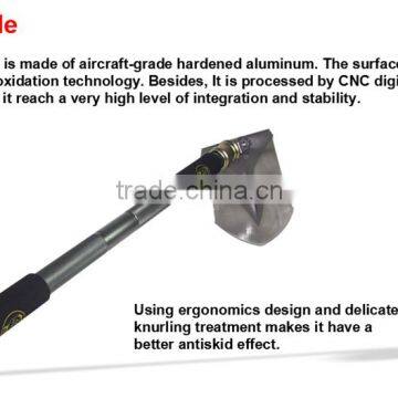 Outdoor Camping Spade Emergency Tool Shovel as Outdoor Trekking Pole Wading Staff photo-6