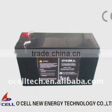 LiFePO4 12V7.5Ah battery pack