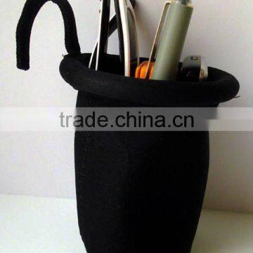 Hot Sale Fashion Style Black Neoprene Pencil Vase with Pothook