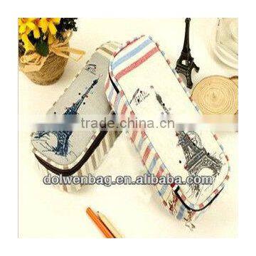 2013 new style zipper pencil case for kids with polyester