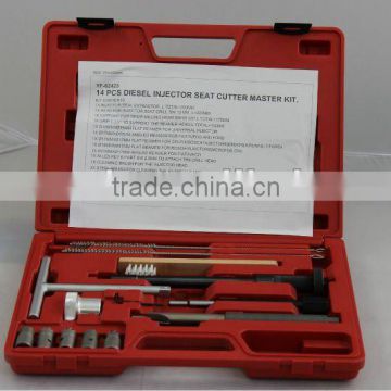 14PC Diesel Injector Seat Cutter Master Kit