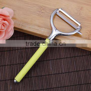 Best Quality PP Handle Zinc Blade Multifunctional Multifunctional Fruit and Vegetables Peeler photo-2
