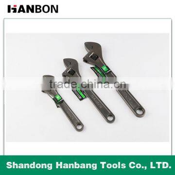Black Nickel-plated Adjustable Wrench photo-2