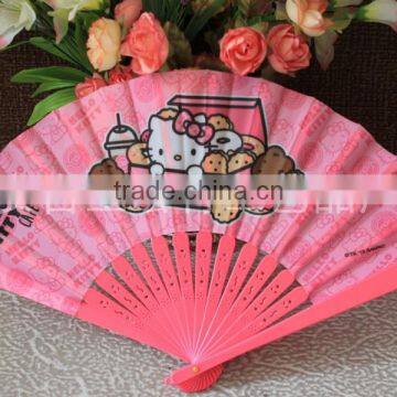 Customized Plastic Spanish Fan photo-4