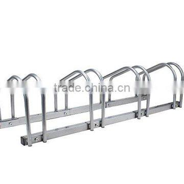 4 Bike Bicycle Floor Parking Rack Storage Stand