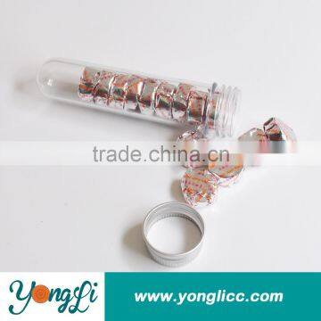 Emerging Plastic Lab Tube with Rack Plastic Test Tube