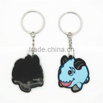 2017 Silicone Cartoon Keychain Bag , Silicone Key Ring Birthday Gifts photo-6
