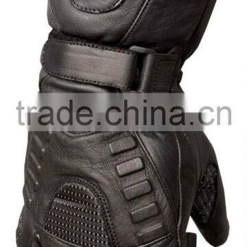 Leather winter motorbike Gloves