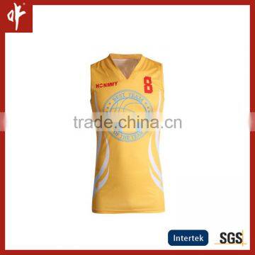 Fashion Basketball uniforms design, customized sublimation summer playing coolmax singlets,relaxing sports garment