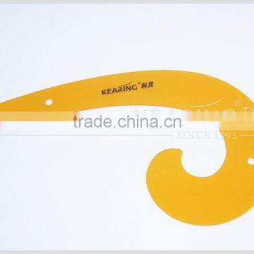 Kearing Cabriole Legs Plastic Rulers Transparent Fanshion French Curve #1301S photo-3