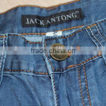 GZY 2017 Hot Sale New Style Basic Regular Fit Denim Jeans Manufactures Stock photo-3