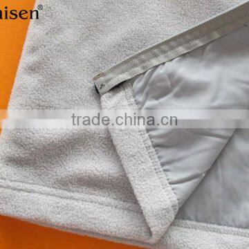 Plus Size Clothing Custom Gym Zip-up Polar Fleece Men Vest photo-3