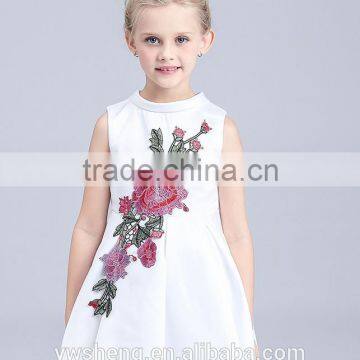 2016 New Girl Dress Embroidered Puffy Pettiskirt Princess Skirt Summer photo-5