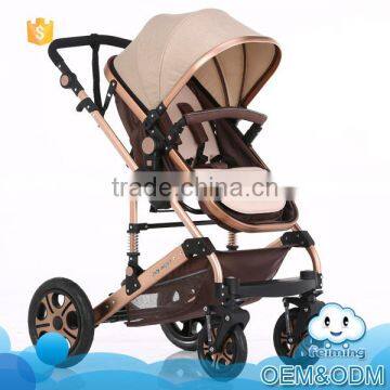 Wholesale baby products 5- point safety buckle multifunctional prams china baby stroller manufacturer